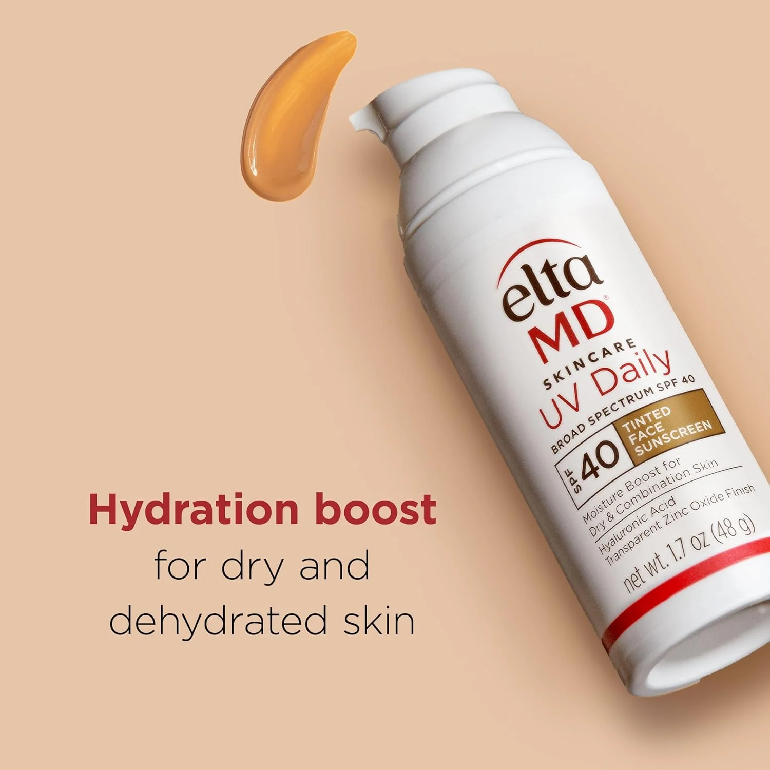 EltaMD UV Daily Broad Spectrum SPF 40 Tinted Sunscreen – Hydrating, Lightweight Formula for Face, 1.7 oz - Image 5