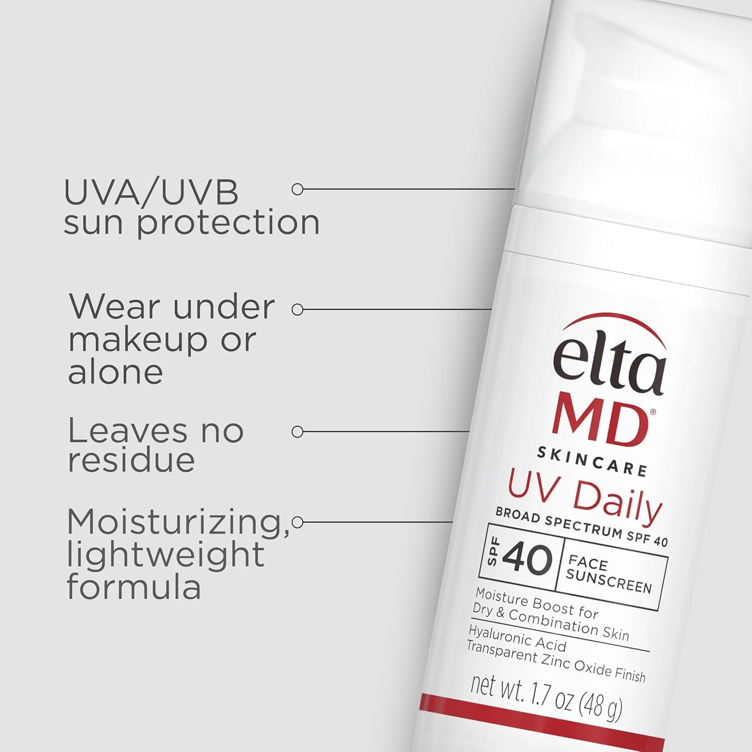 EltaMD UV Daily Sunscreen SPF 40, 1.7 oz - Image 3