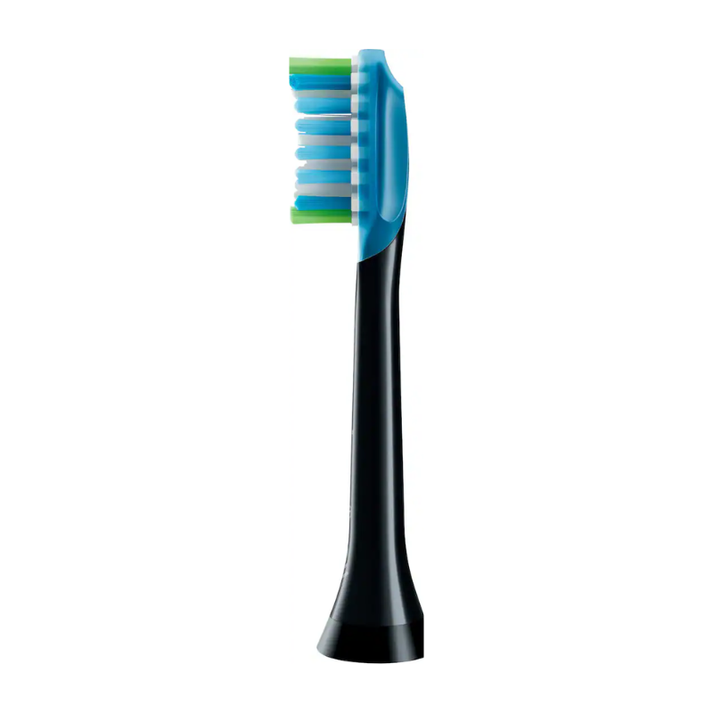 Philips Sonicare - Premium Plaque Control Brush Heads (4-Pack) - Black - Image 2
